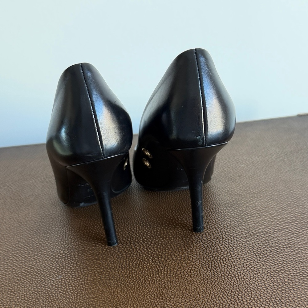 Burberry Classic Black Stiletto Pumps - Picture 5 of 11